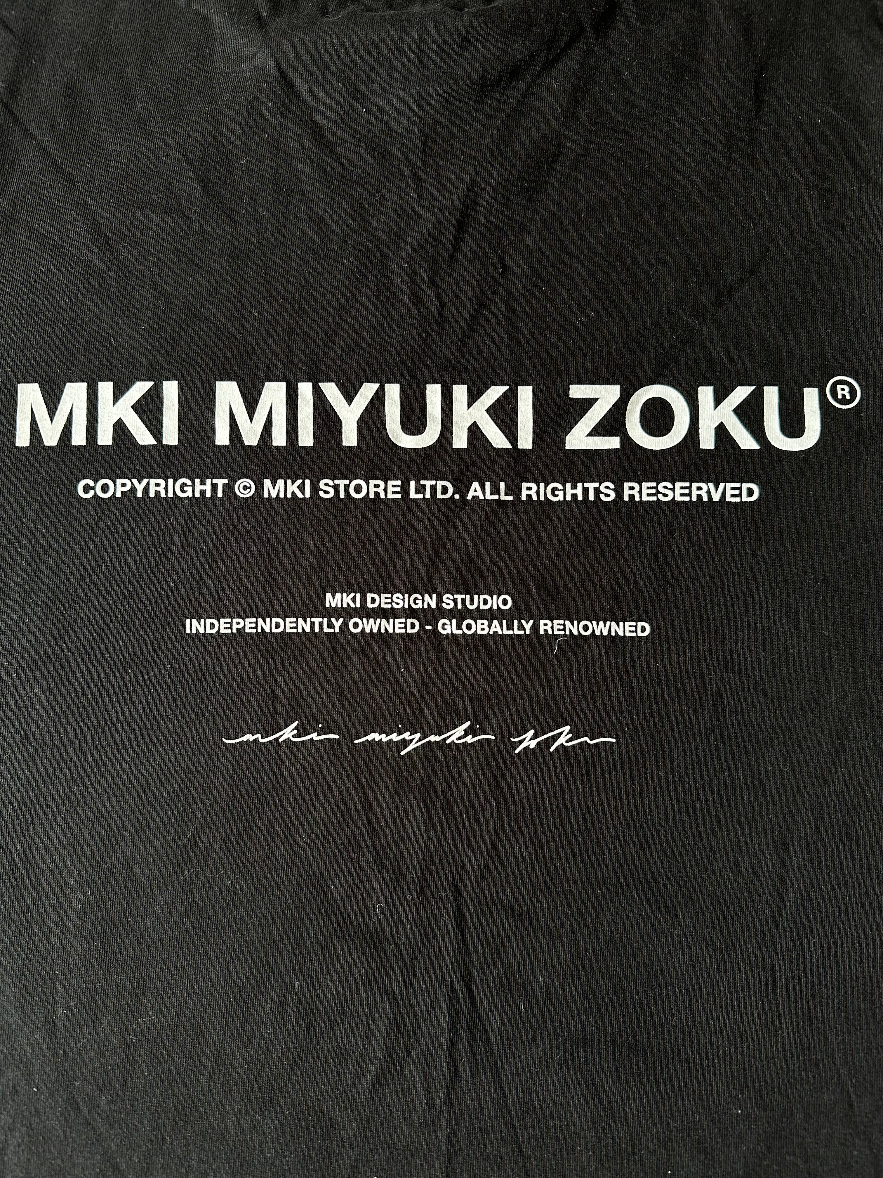 MKI MIYUKI ZOKU Black Tee