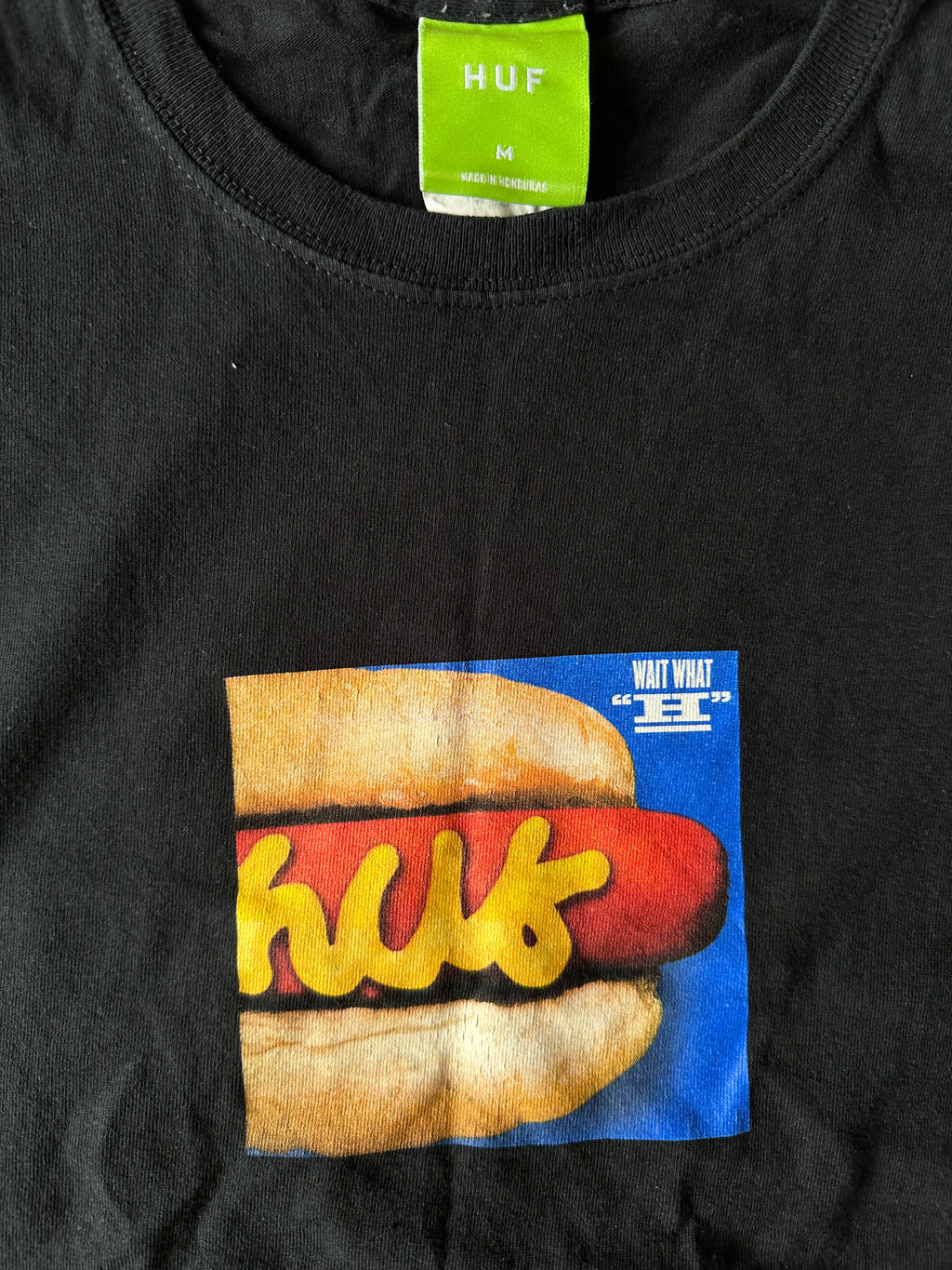 HUF "Dirty Water Dog" Graphic T-Shirt in Black