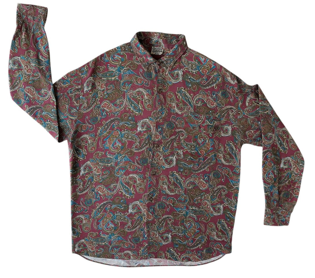 Vintage Avanti Paisley Shirt